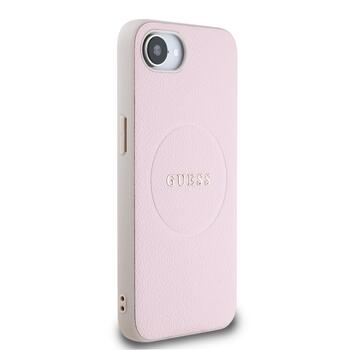 Guess PU Grained Classic Logo MagSafe Case Чехол для Apple iPhone 16e (GUHMPSE4PGHSMMP)
