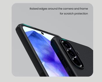 Nillkin Super Frosted PRO Back Cover Защитный чехол для Samsung Galaxy A56 5G / чёрный (57983125246)