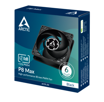 Arctic P8 MAX Вентилятор 4-pin / 80mm (ACFAN00286A)