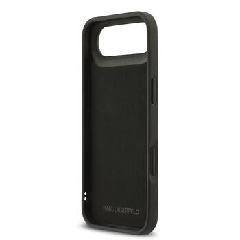 Karl Lagerfeld 3D Rubber Karl and Choupette Case Aizsargapvalks priekš Apple iPhone 17 Air (KLHCP17M3DRKCNK)