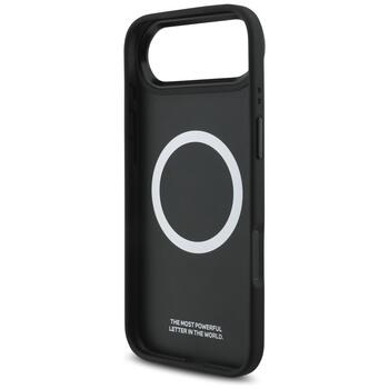 BMW M Tricolor Metal Logo MagSafe Case Aizsargapvalks priekš Apple iPhone 17 Air (BMHMP17M25PCSPEK)