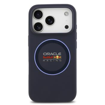 Red Bull Silicone Blue Ring MagSafe Case Чехол для Apple iPhone 17 Pro (RBHMP17L24SIILVB)