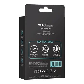 OBAL:ME Wall Charger USB-A Зарядное устройство 10W / белый (10W1UWH)