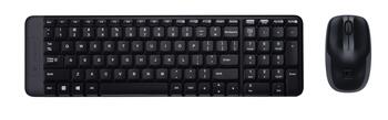Logitech MK220 Combo Bezvadu klaviatūra US (920-003161)