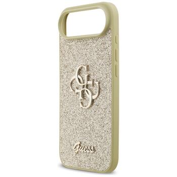 Case Guess Fixed Glitter Big 4G Защитный чехол для iPhone Air / золотой (GUHCP17MHG4SGD)
