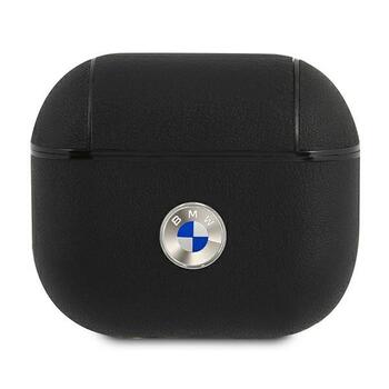 BMW BMA3SSLBK Geniune Leather Чехол для Apple AirPods 3 (BMA3SSLBK)