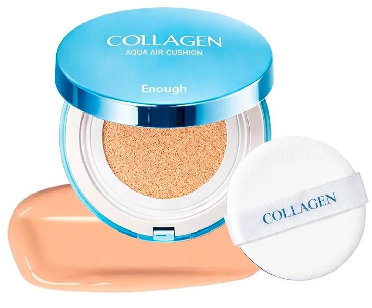 Enough Collagen Aqua Air Сияющий Кушон SPF50+ PA+++ (23) 15 g (8809084080913)
