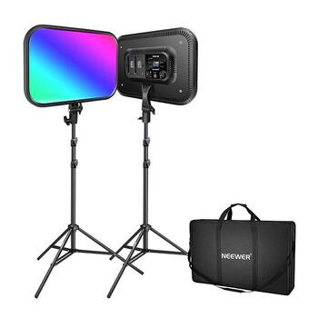 Neewer RGB LED Лампы 60W / 2500-8500K / 2 шт (B09P4NDP1N)