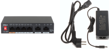 Dahua PFS3006-4GT-60 PoE Коммутатор 6 портов / 60W (3006-4GT60)