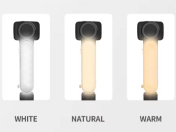 Wooco L09 3in1 Gimbal Statīvs ar 1-Ass Stabilizāciju LED (WC-L09)