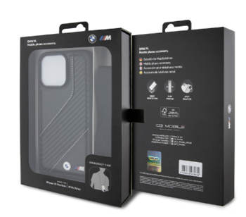 BMW BMHCP15X23PSCCK Aizmugurējais Apvalks priekš Apple iPhone 15 Pro Max (BMHCP15X23PSCCK)