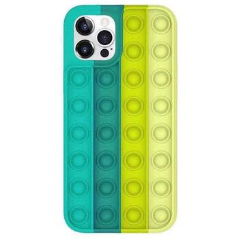 Mocco Bubble Case Антистрессовый Cиликоновый чехол для Apple iPhone 11 Pro Max Зеленый (MO-BB-AP-IP11PROMAX-GE)