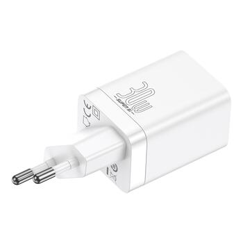 Baseus Super Si PD  Зарядное Устройство 30W /  1x USB-C / 1x USB (BRA012292)