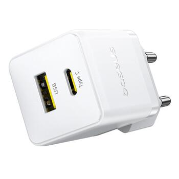 Baseus Palm Fast Charger USB / USB-C Адаптер питания 30W (EB569909040)