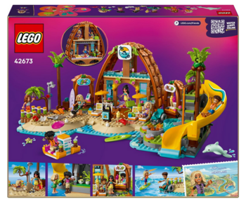 LEGO Friends 42673 Family Vacation Beach Resort Konstruktors (42673)