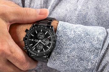 Giewont Chronograph Sapphire Vīriešu pulkstenis / melns (GW8720-B1)