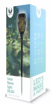 Forever Solar Flame Light Uguns efekts āra apgaismojums ar saules bateriju (RTV100011)