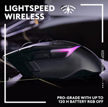 Logitech G502 X Plus Компьютерная Мышь (910-006162)