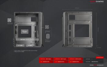 Mars Gaming MC-S1 Datora korpuss mATX / ARGB / Window (MCS1)