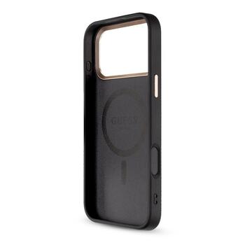 Guess PU 4G MagSafe Strap Limited Edition of 299 Case Чехол для Apple iPhone 17 Pro Max (GUHMP17XP4GREGSLK)