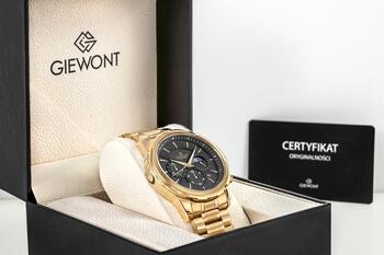 Giewont Chronograph Sapphire Мужские часы / золотой/чёрный (GW9460-B4)