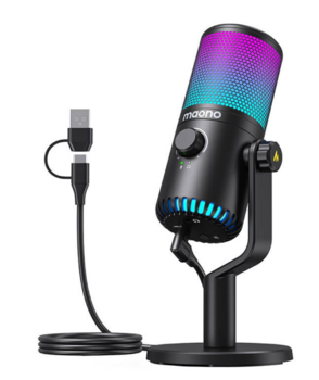 Maono DM30RGB Spēļu Mikrofons (DM30RGB-BK)