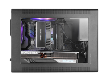 Mars Gaming MCXPS mATX Ultra-Compact Gaming PC Case with MESH & Glass Panel (MCXPS)