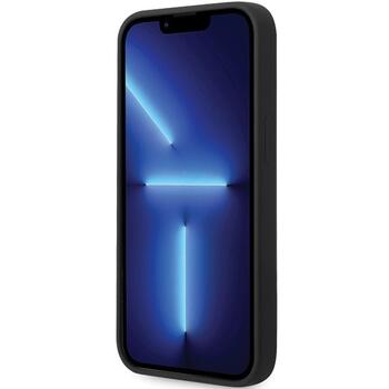 BMW BMHMP14SSILBK2 Aizmugurējais Apvalks Priekš Apple iPhone 13 / 14 / 15 (BMHMP14SSILBK2)