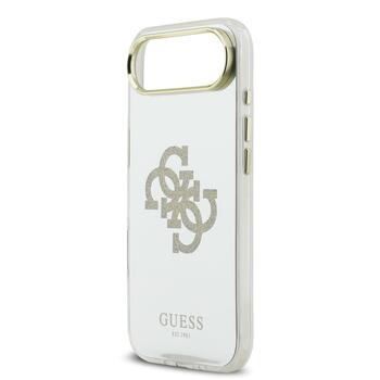 Guess PC/TPU Mirror 4G Glitter Logo MagSafe Case Чехол для Apple iPhone 17 Air (GUHMP17MHMR4GDG)