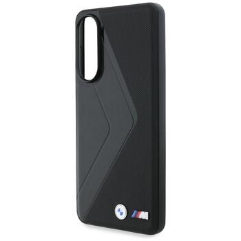 BMW Leather Oversized Stripes MagSafe Чехол для Samsung Galaxy S25 Edge (BMHMPS25E24PUOCSK)