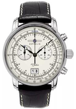 Zeppelin 7690‑1 “100 Jahre Zeppelin” Chronograph Vīriešu Pulkstenis (4041338769012)
