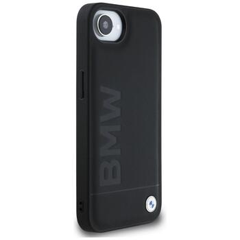 BMW Leather Hot Stamp Чехол для Apple iPhone 16e (BMHCPSE4SLLBK)