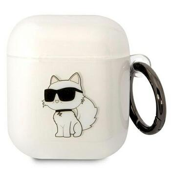 Karl Lagerfeld KLA2HNCHTCT Ikonik Choupette Защитный чехол для Airpods 1/2 / прозрачный (KLA2HNCHTCT)