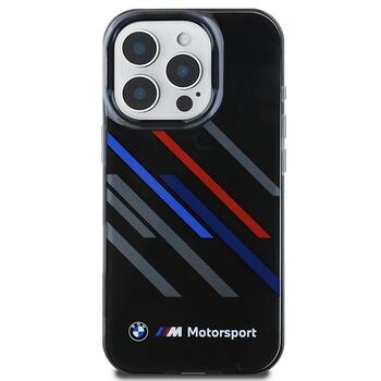 BMW Motorsport IML Random Stripes Защитный Чехол для Apple iPhone 16 Pro (BMHCP16L23HTRAK)