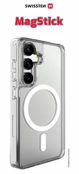 Swissten Clear Jelly MagStick Case Чехол для Samsung Galaxy S26 Plus 5G (33001741)