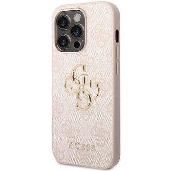 Guess 4G Big Metal Logo Back Case Aizsargapvalks Priekš Apple iPhone 15 Pro Max (GUHCP15X4GMGPI)