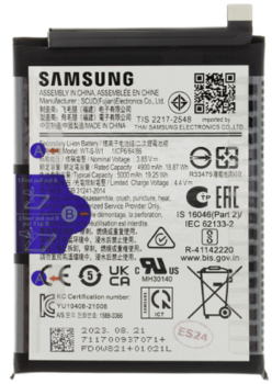 Samsung SCUD-WT-S-W1 Battery Li-Ion 5000mAh (Service Pack) Аккумулятор для SSamsung A146 Galaxy A14 5G (SCUD-WT-S-W1)