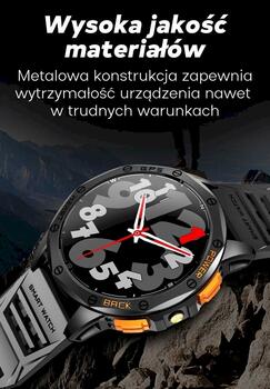 GRAVITY Smartwatch GT24-2 GPS Смарт-часы с чёрным силиконовым ремешком + белым силиконовым ремешком / чёрный (GT24-2)