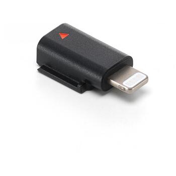 DJI Mic 3 Mobile Phone Adapter Lightning Адаптер для мобильного телефона / чёрный (CP.RN.00000475.01)