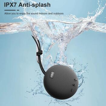 Wise Tiger C200 Bluetooth bezvadu skaļrunis 5W / IPX7 / TWS / 800mAh (WT-C200BK)
