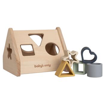Baby's Only Puzzle Box BO-860.863.800.50 Koka formu šķirošanas rotaļlieta (BO-860.863.800.50)