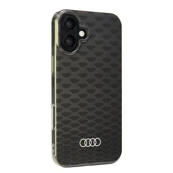 Audi IML Stitching Pattern MagSafe Aizsargapvalks Priekš Apple iPhone 16 Plus (AU-IMLMIP16M-Q5/D3-BK)