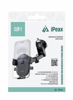 iPeax Clip-1 Aвтомобильный держатель для смартфона (90010149)