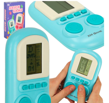 RoGer XM 3362 Elektroniskā spēle Tetris / Zils (RO-3362BL)