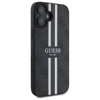 Guess GUHMP16SP4RPSK 4G Printed Stripes MagSafe Защитный чехол для iPhone 16 6.1