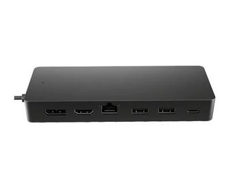 HP Universal USB-C Hub Док-станция USB-C / HDMI / DisplayPort / 2 x USB / RJ-45 / PD 65W (9H0H9AA#ABB)