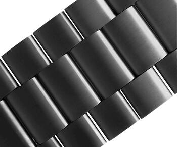 VELTORI Smartwatch Strap Siksniņa viedpulkstenim vīriešiem VT100 VT150 22mm VTB100 / melns (VTB100)