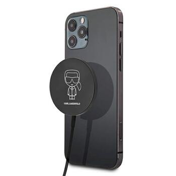 Karl Lagerfeld Induction Charger KLCBMSIKBK Зарядное устройство 15W MagSafe (KLCBMSIKBK)