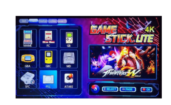 RoGer Retro Портативная Консоль + 2 Джойстика / 21000 Игр / HDMI (RG-RT-HDMI-2100G)