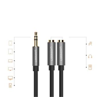 Ugreen Audio splitter 3.5 mm Y‑Austiņu Sadalītājs 20cm (10532)